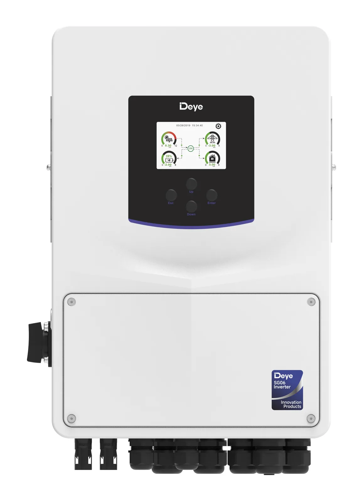 Гибридный инвертор DEYE SUN-6K-SG06LP1-EU-CM2 6 кВт, изображение 1